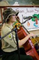 Thumbnail image of San Juan String Band members donned their U.S. Forest Service uniforms during the bluegrass presentation