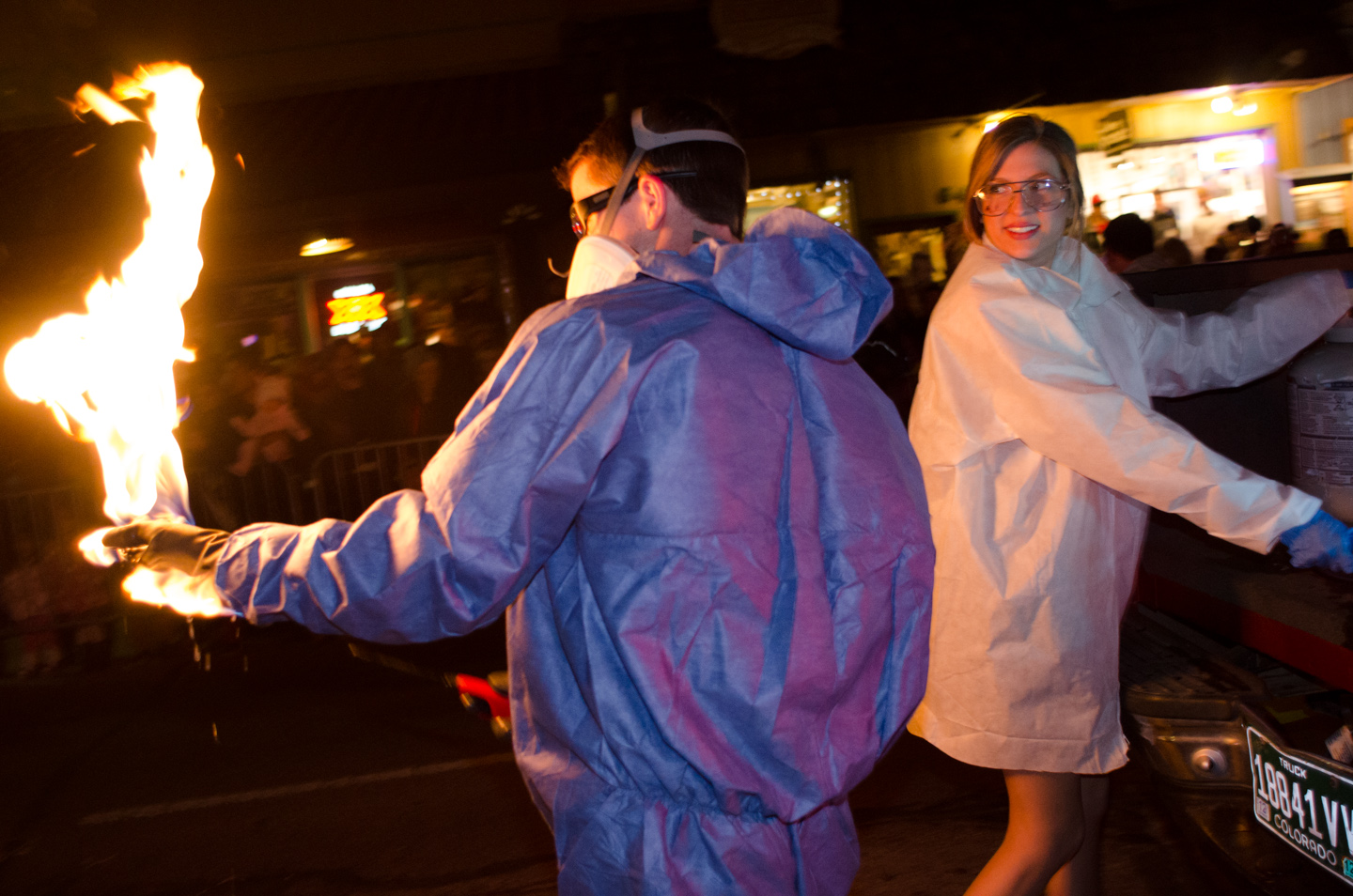 This year’s theme, “Get Your Geek On,” brought out some science and fire during Snowdown.