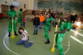 Thumbnail image of Volunteers from each class stepped up to try their skills at limbo