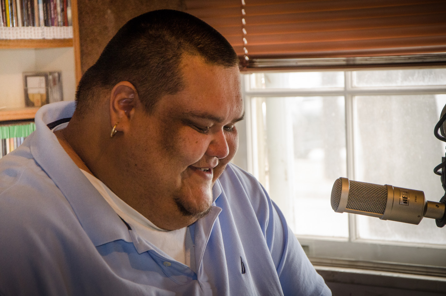 Southern Ute Chairman Jimmy R. Newton Jr., gives a warm welcome to listeners