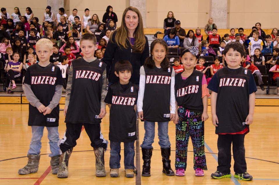 The Southern Ute Drum Teams represent during SunUte Community Center