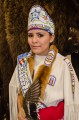 Thumbnail image of Jr. Miss Indian Colorado Serena Fournier stands for a portrait