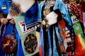 Thumbnail image of Beauty and pageantry fill the coliseum for the 39th annual Denver March Powwow.