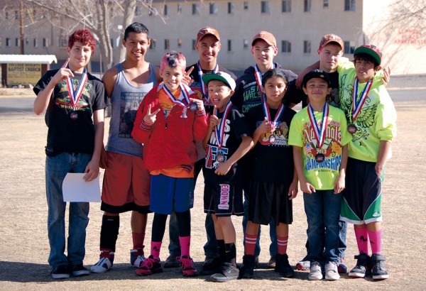 Ignacio Junior High's wrestling program qualified an impressive nine for the 2013 Colorado Middle School State Championships