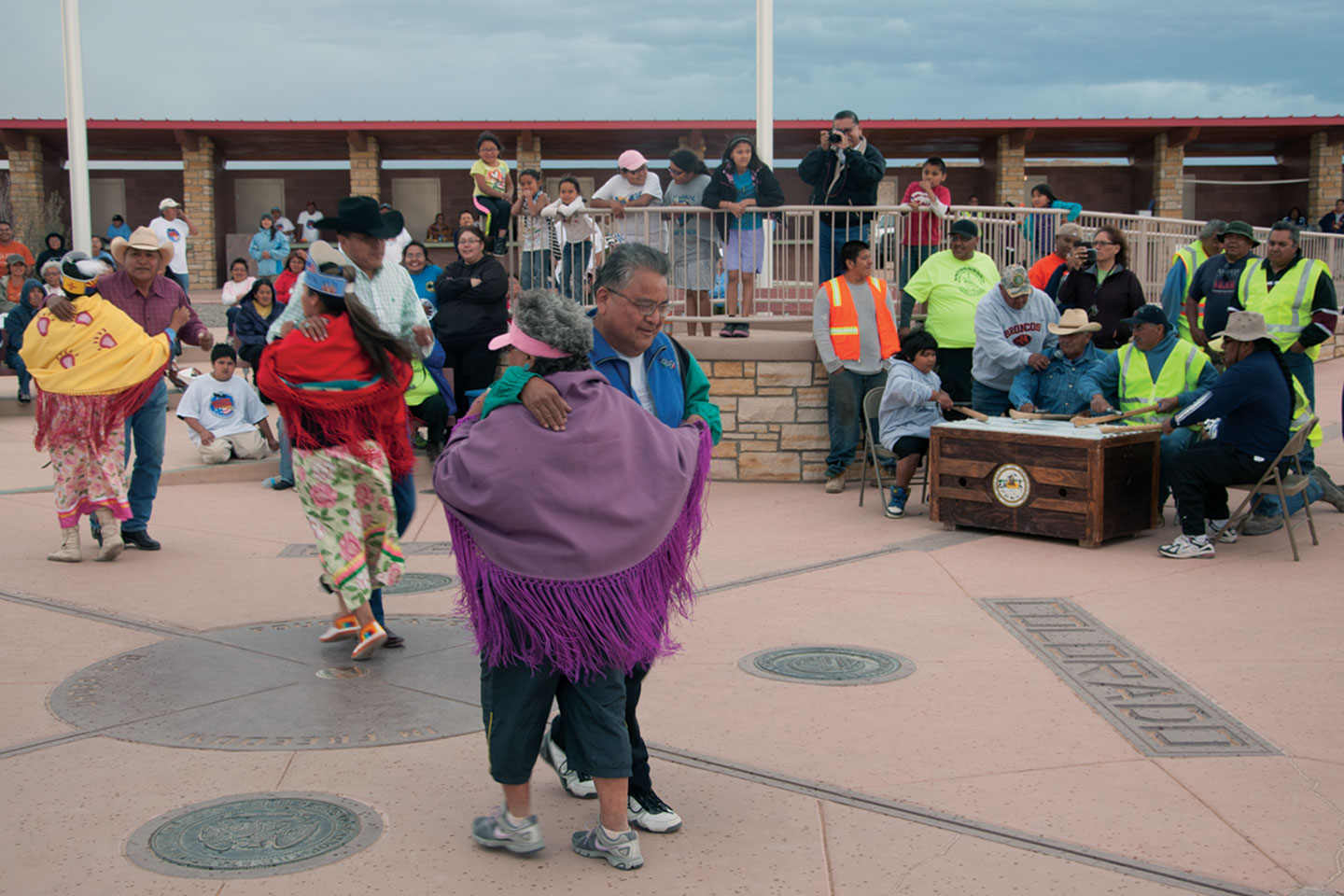 The Ute Mountain Ute Indian tribe did a Bear Dance presentation