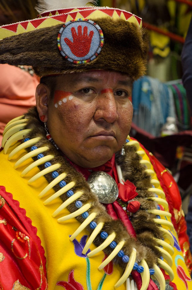 The powwow brought together members of more than 700 tribes from across North America.