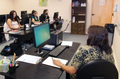 The Southern Ute Education Department offers students an opportunity to gain a higher education in the Emily Griffith Certification Program. In its first year, the 6-month program helped Ilene Chavez, Celeste Chavez and Gabrielle Herrera earn their certificates and up to 20 college credits by spending 4 to 5 hours a day in the Education computer lab.