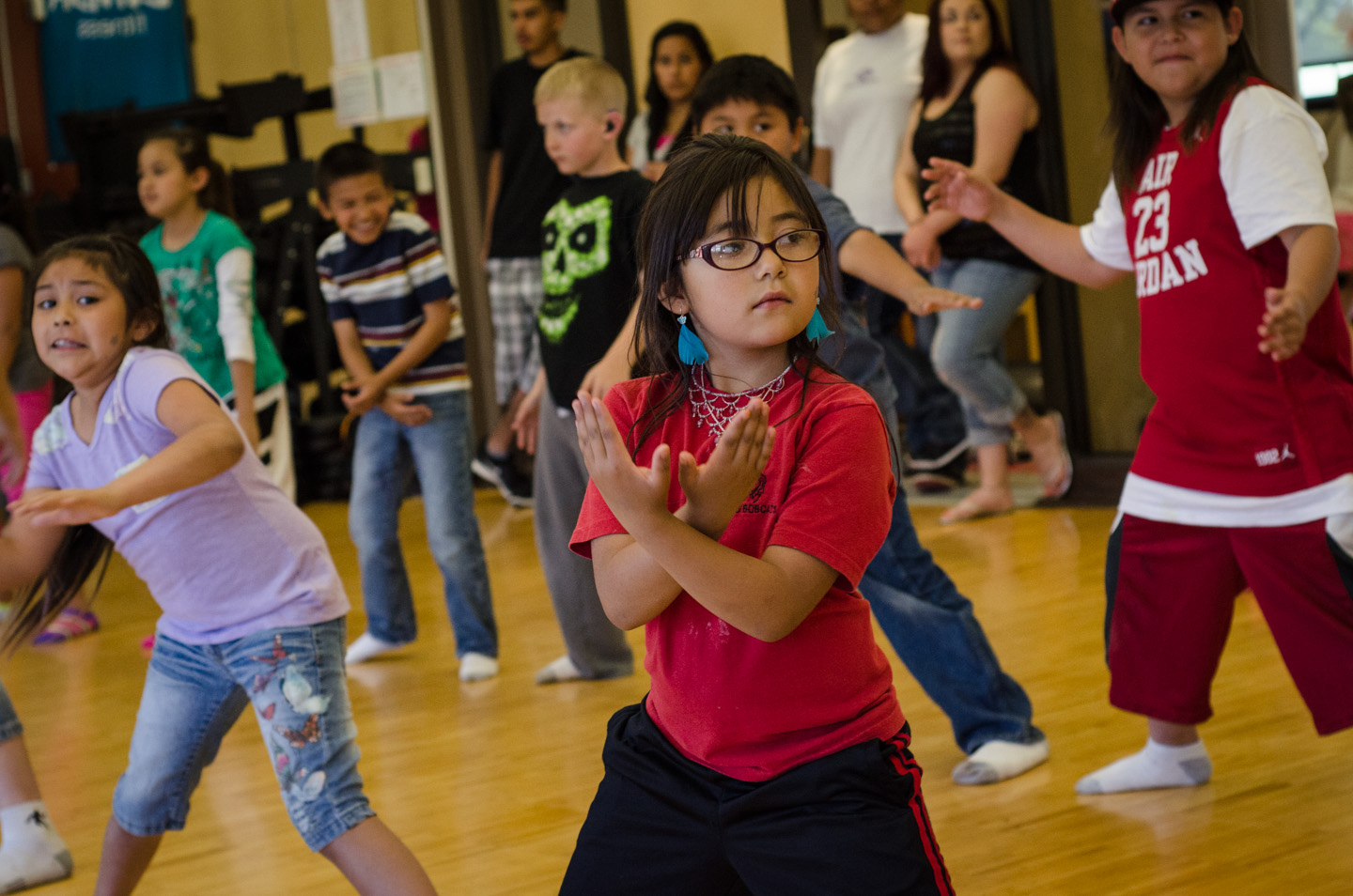 Southern Ute elder Austin Box taught a mixed martial arts class to members of the Boys & Girls Club of the Southern Ute Indian Tribe on Wednesday, May 22.