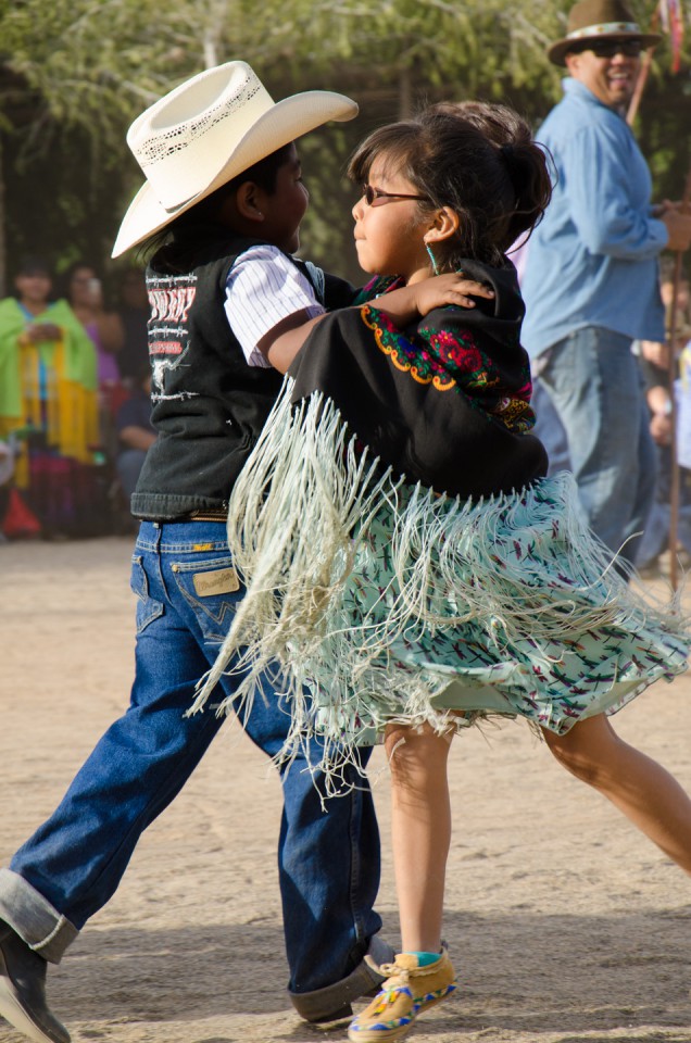 A set of young Bear Dances kicked up dust throughout the weekend, drawing applause from the spectators both in and outside of the corral.