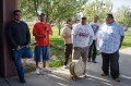 Thumbnail image of Yellow Jacket singers performed a flag song during the recognition of local law enforcement; members of the Southern Ute Tribal Council also gave remarks.
