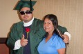 Thumbnail image of Austin Jack poses with mother Louise Jack at the Pine River Community Learning Center’s GED graduation ceremony Thursday, June 20 at the Sky Ute Casino Resort. Parents of the graduates spoke during the ceremony.