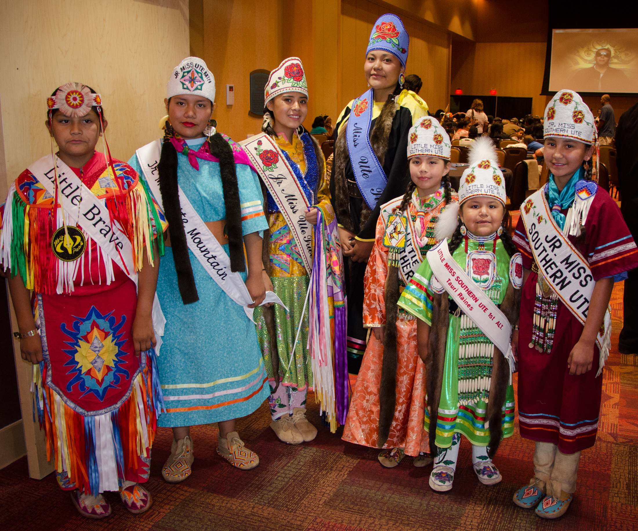 Members of each tribe’s royalty made an appearance.