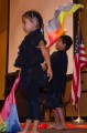 Thumbnail image of For the younger kids, a “winterguard” class was available. Participants spent two days learning a routine they then performed at the Closing Ceremony.