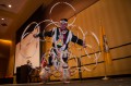 Thumbnail image of Charles Denny, a former world champion hoop dancer and descendant of the Northern Ute Tribe, performs during the Opening Ceremony.
