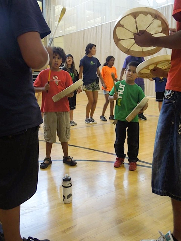 Club members also participated in learning the songs of the round dance, also known as the friendship dance.