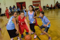 Girls' games took place at the Ignacio Junior High School gym.