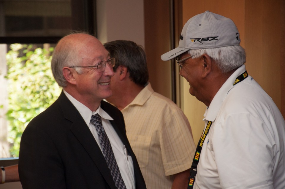 The Southern Ute Drum | Former Interior boss Ken Salazar visits Ignacio