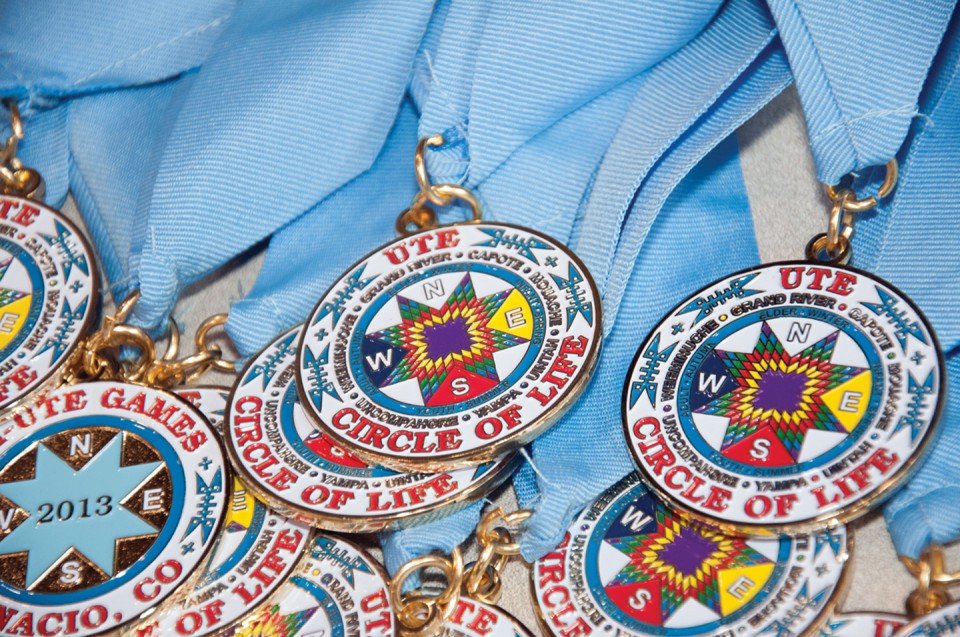 The medal given to each participant had the Tri-Ute Games logo on one side and the year on the reverse.