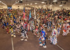 The Tribal Fair featured hundreds of participating dancers.
