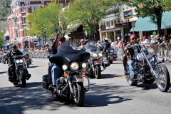 Four Corners and Ignacio locals straddled their iron horses and participated in the Durango Motorcycle and Classic Car Parade, Sunday, Sept. 1.