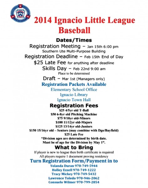 Baseball-Registration