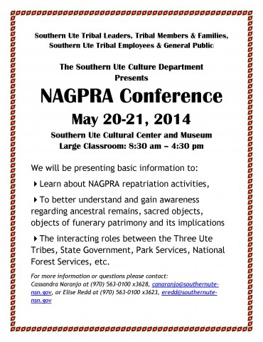 NAGPRA conference