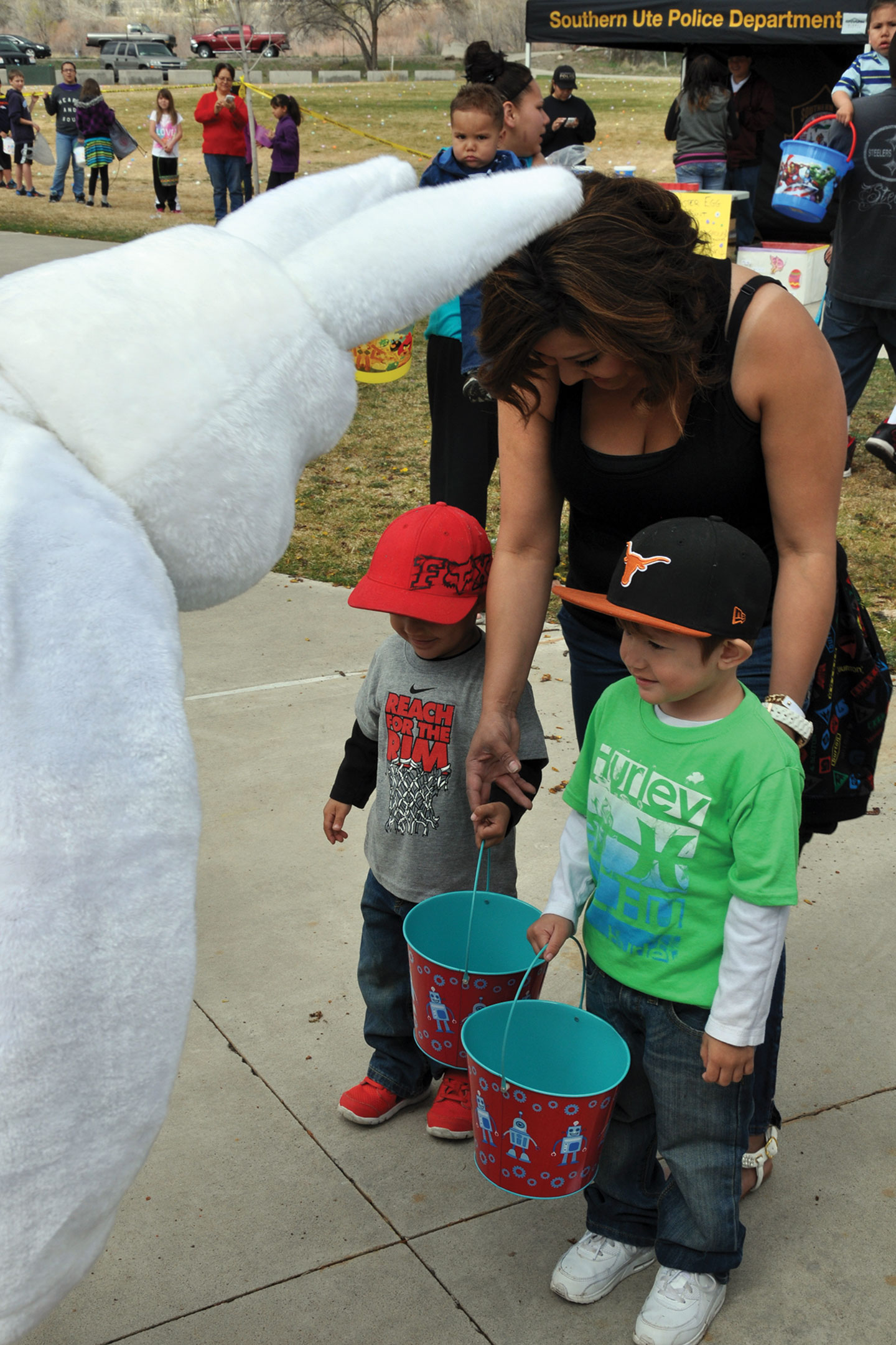 The Easter bunny