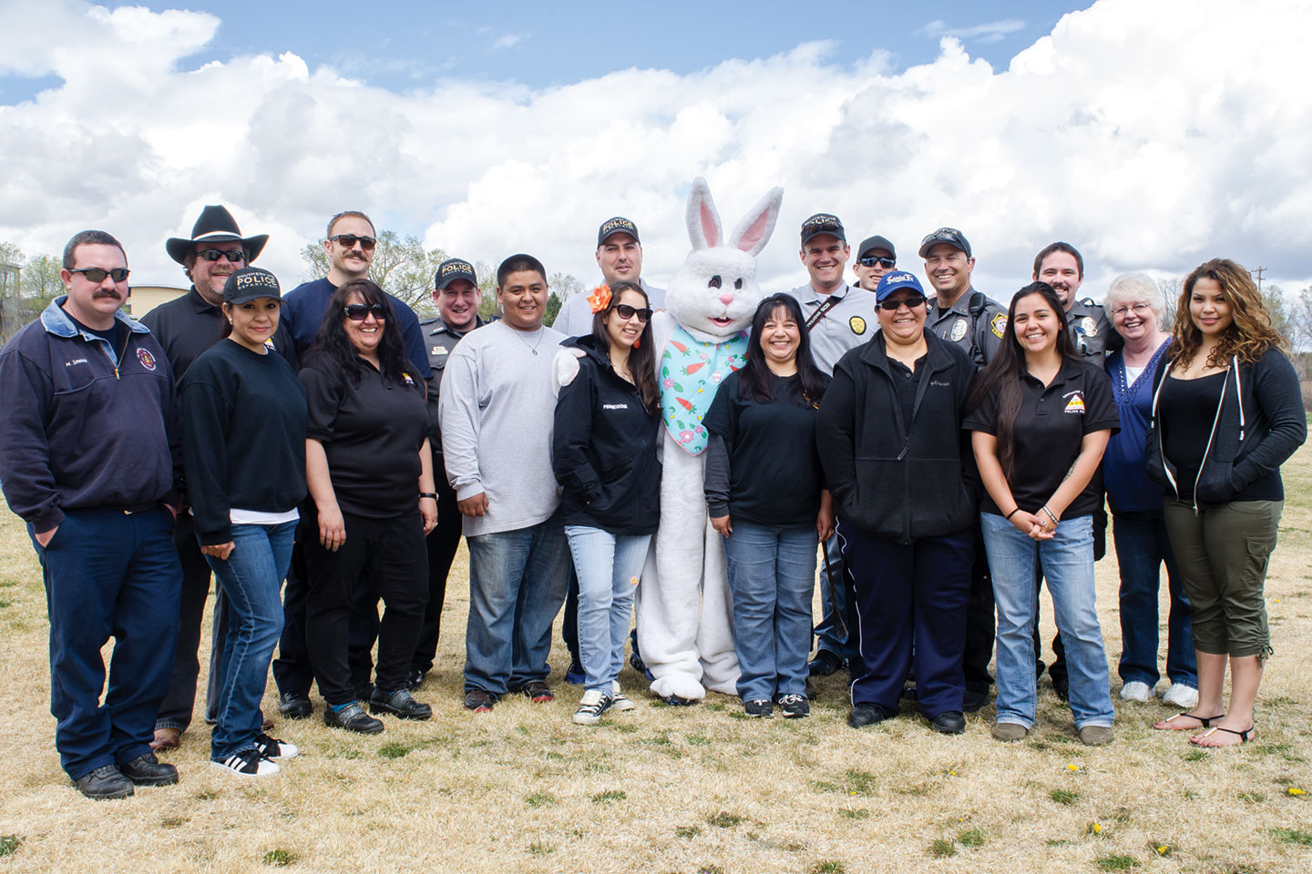 Members of the Southern Ute Police Department
