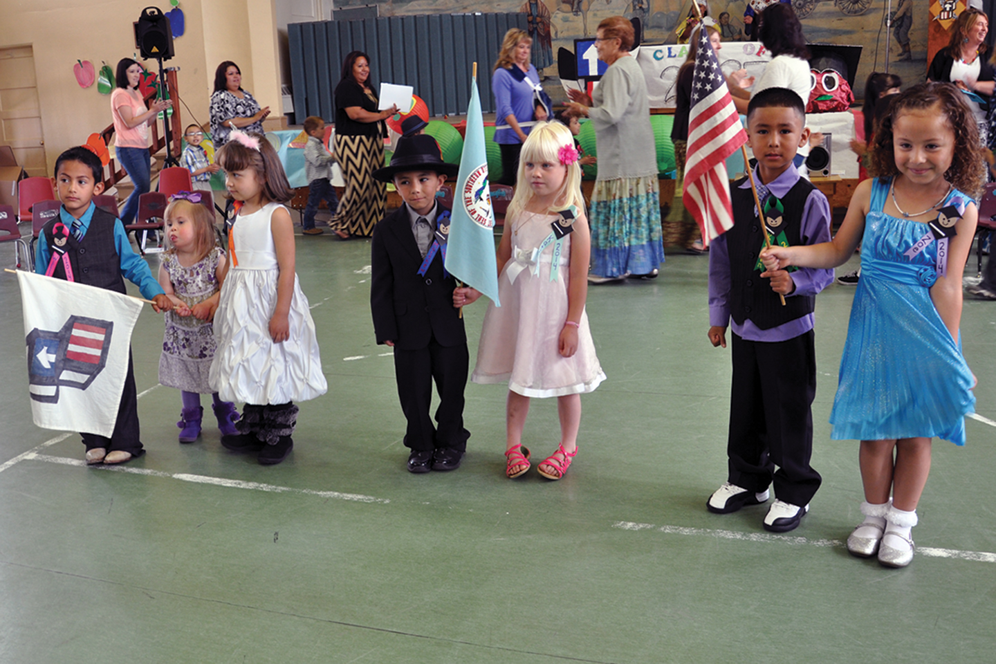 Southern Ute Head Start students