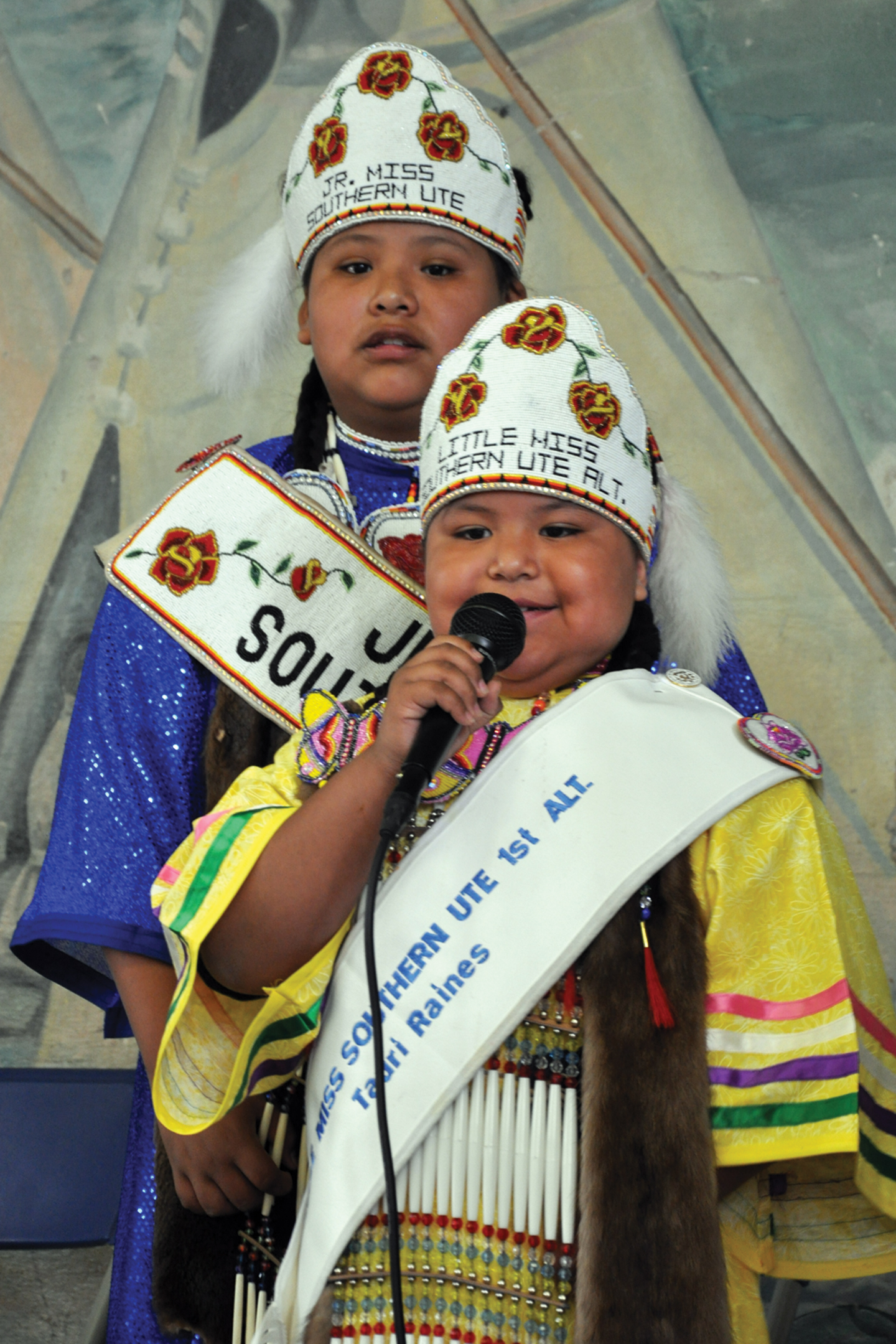 Little Miss Southern Ute Tauri Raines