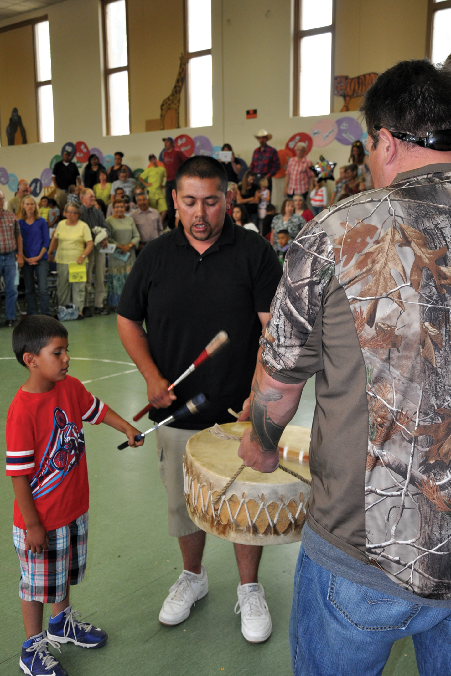 Stoney and his father R.C. Lucero