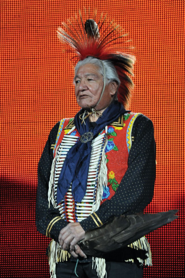 Tribal elder Alden Naranjo Jr.