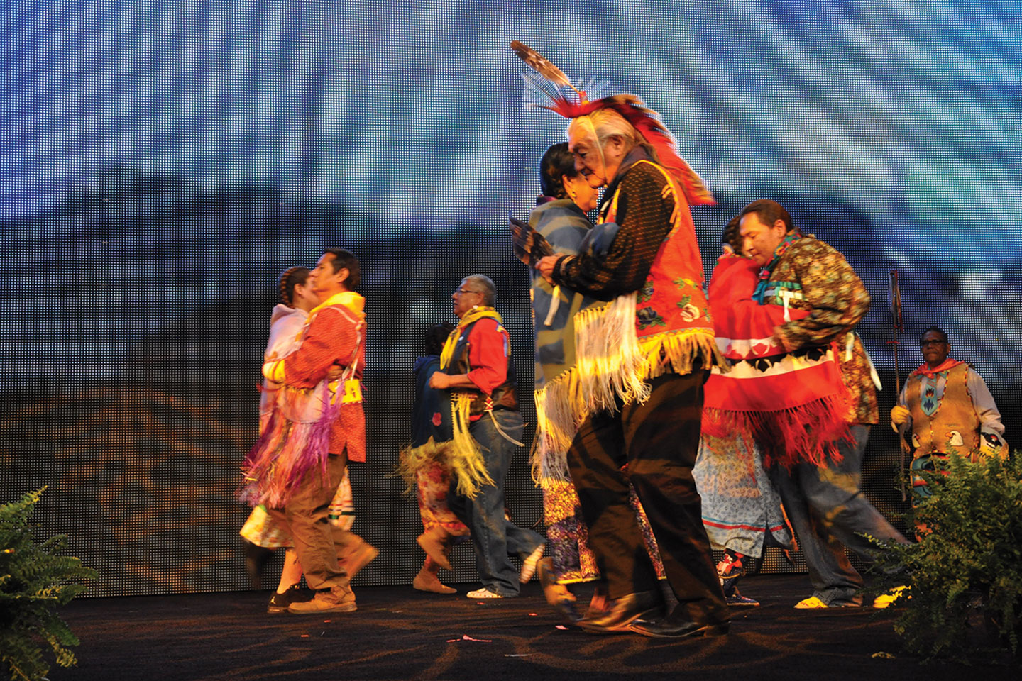 Culture Department gave a Bear Dance