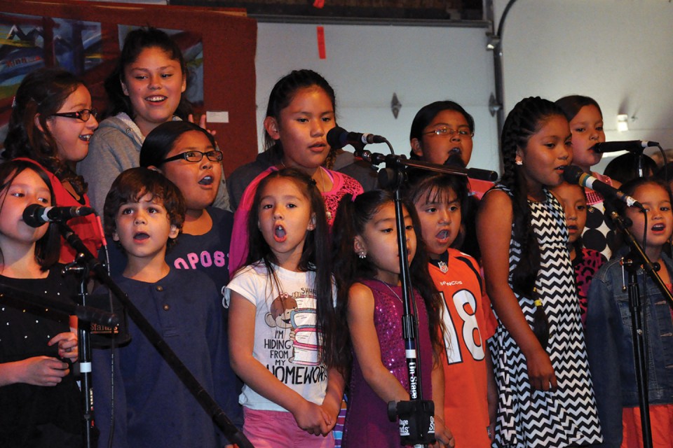 SUIMA students singing