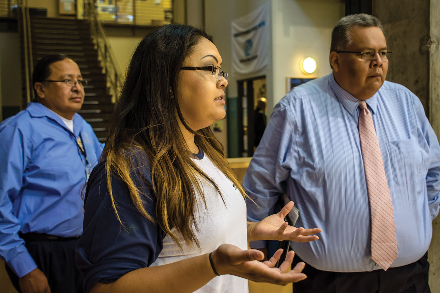 Brian Yazzie, director of the Boys & Girls Club