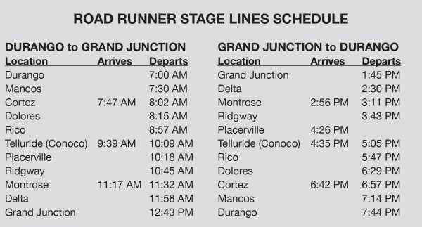 Road-Runner-Stage-Lines-Schedule