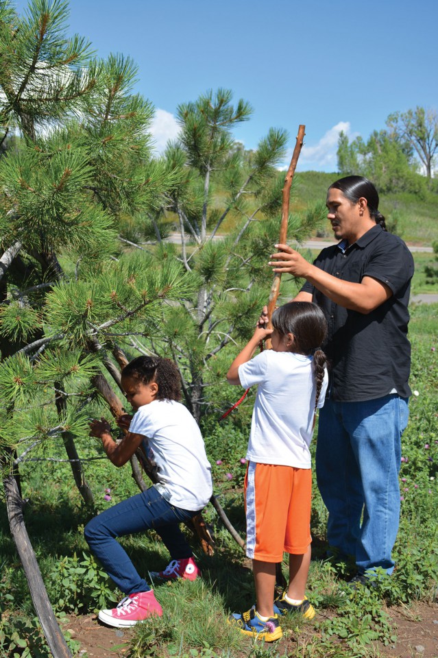 The Southern Ute Drum Ute games teach survival skills