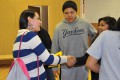 Thumbnail image of Students met and shook hands with Chalepah