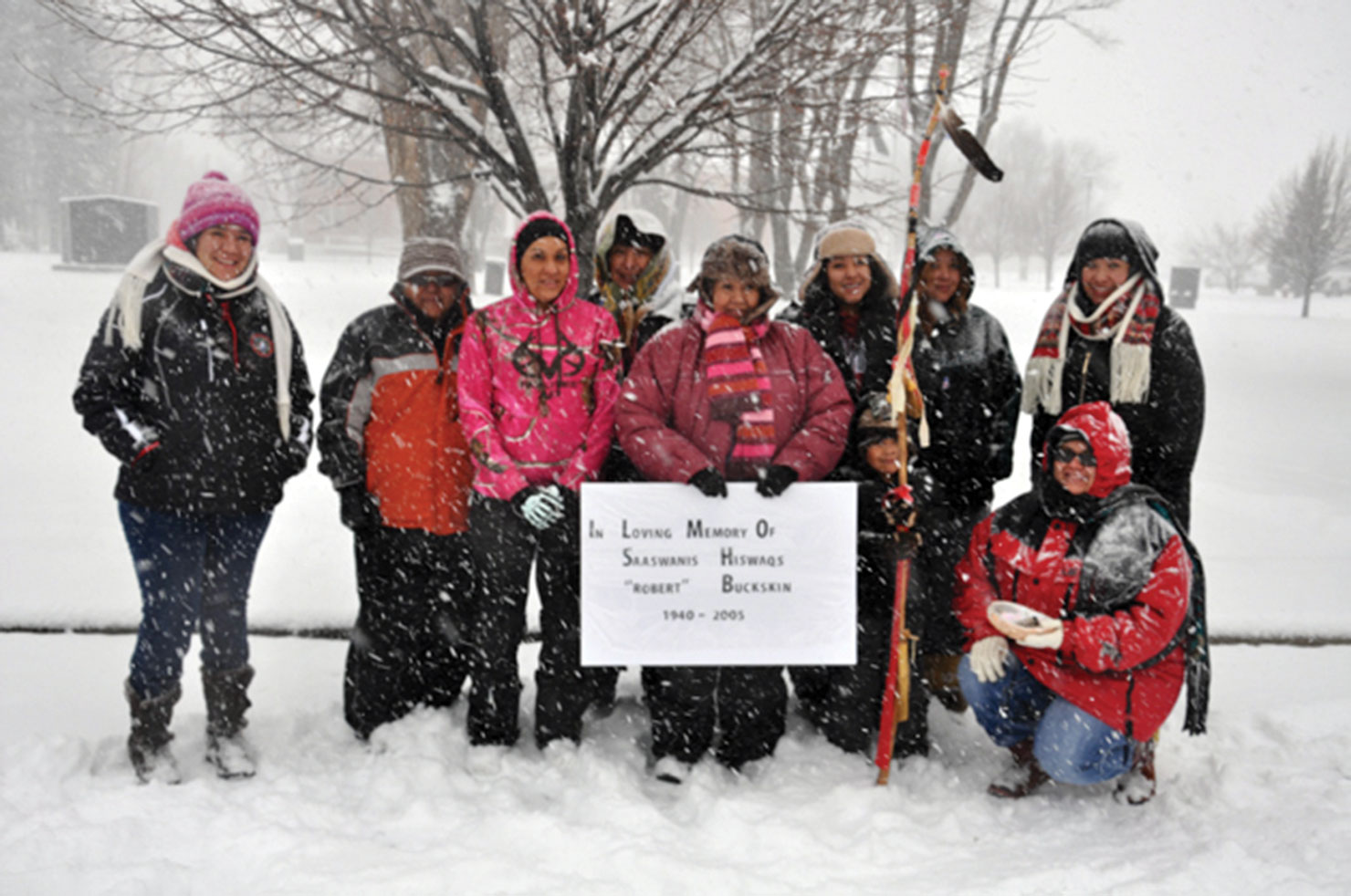Robert ‘Saaswanis Hiswaqs’ Buckskin