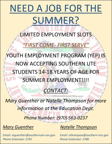 2016-YEP-Summer-Employment