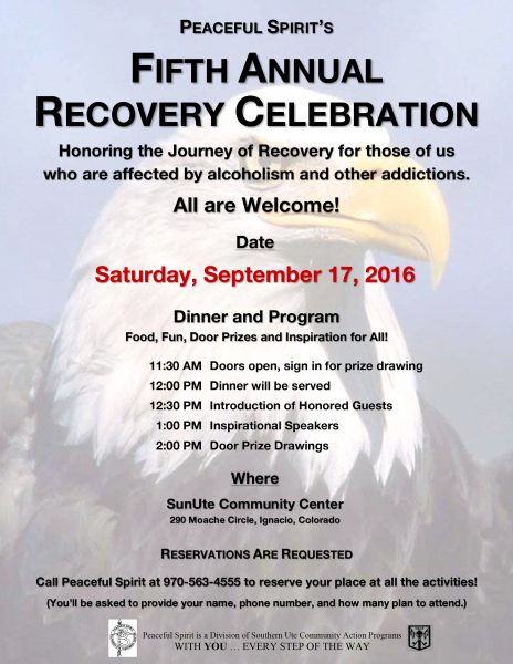 Peaceful Spirit Recovery Celebration, Peaceful Spirit, 