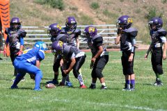 The YAFL football season has begun. The Bayfield Wolverines and Durango Demons go head to head in Durango at Miller Junior High on Saturday, Aug. 20. The Bayfield 4th grade team (above) match up against the visiting Bloomfield Bobcats.