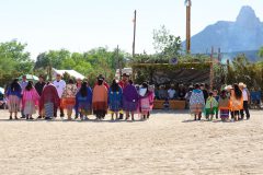 Many gathered at the Ute Mountain Ute Bear Dance held in Towaoc, Colo. — Sunday June 4. People come from all over to enjoy the annual spring gathering.