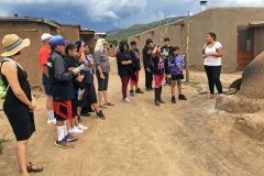 Summer Youth in Action participants toured Taos Pueblo, New Mexico on June 26-28, one of the oldest continuously inhabited communities in the United States.