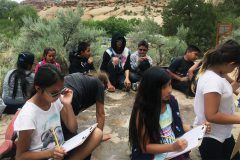 Students and chaperones spent a few days in the Utah desert and visited the Canyon Country Discovery Center in Monticello, Utah as part of their summer field trip. 