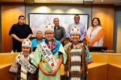 The new royalty members met with the Southern Ute tribal council Wednesday, Oct. 18. 