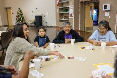 The Southern Ute Multi-Purpose Facility held their senior breakfast; and healthy cooking was the theme of the meal on Friday, Nov 17. 