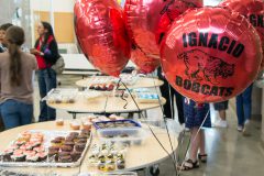 To celebrate, cupcakes were available for the students and their guests at the fifth grade continuation ceremony that was held in the Ignacio Middle School cafeteria on Tuesday, May 22. 