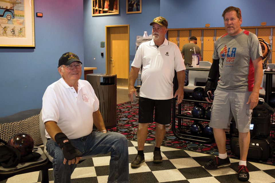 The Southern Ute Drum Bowling for veterans