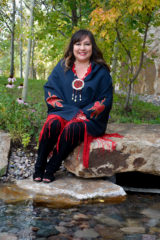 Dedra White Eagle, New Tribal Services Department Director. 